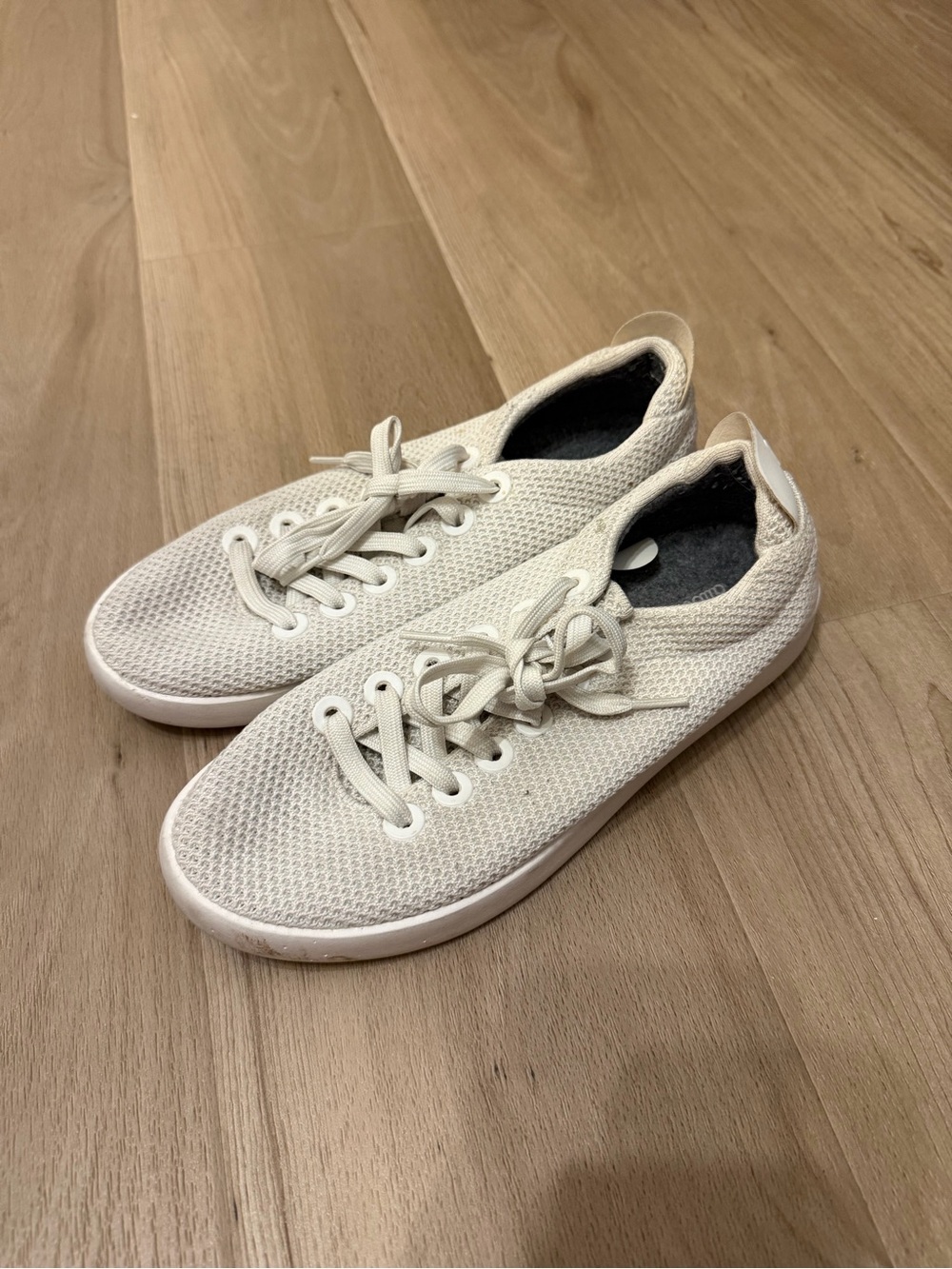 allbirds Women's White Knit Sneakers